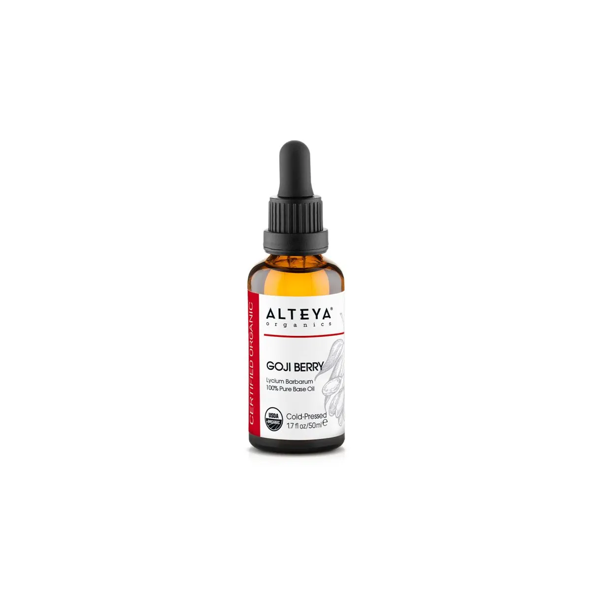 Goji Berry (Lycium Barbarum) 100% Oganic Carrier Oil - Cold Pressed