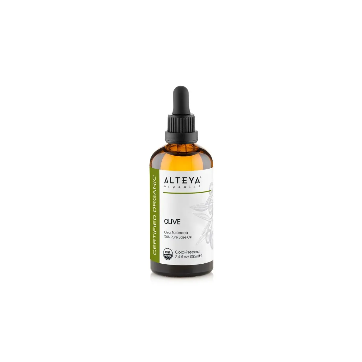 Olive (Olea Europaea) 100% Organic Carrier Oil - Cold Pressed