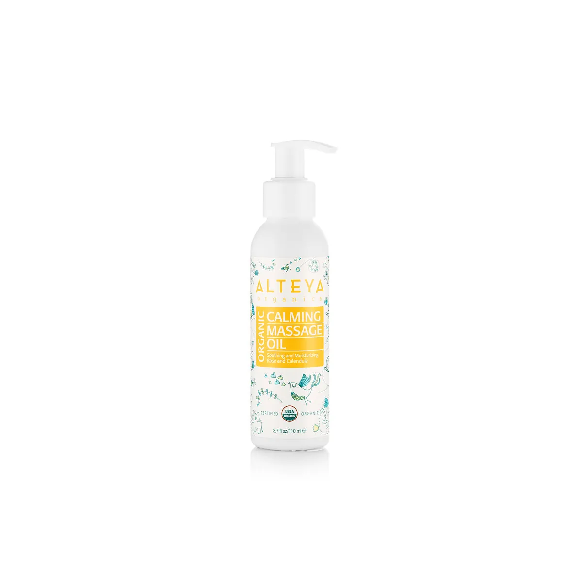 Organic Calming Massage Oil
