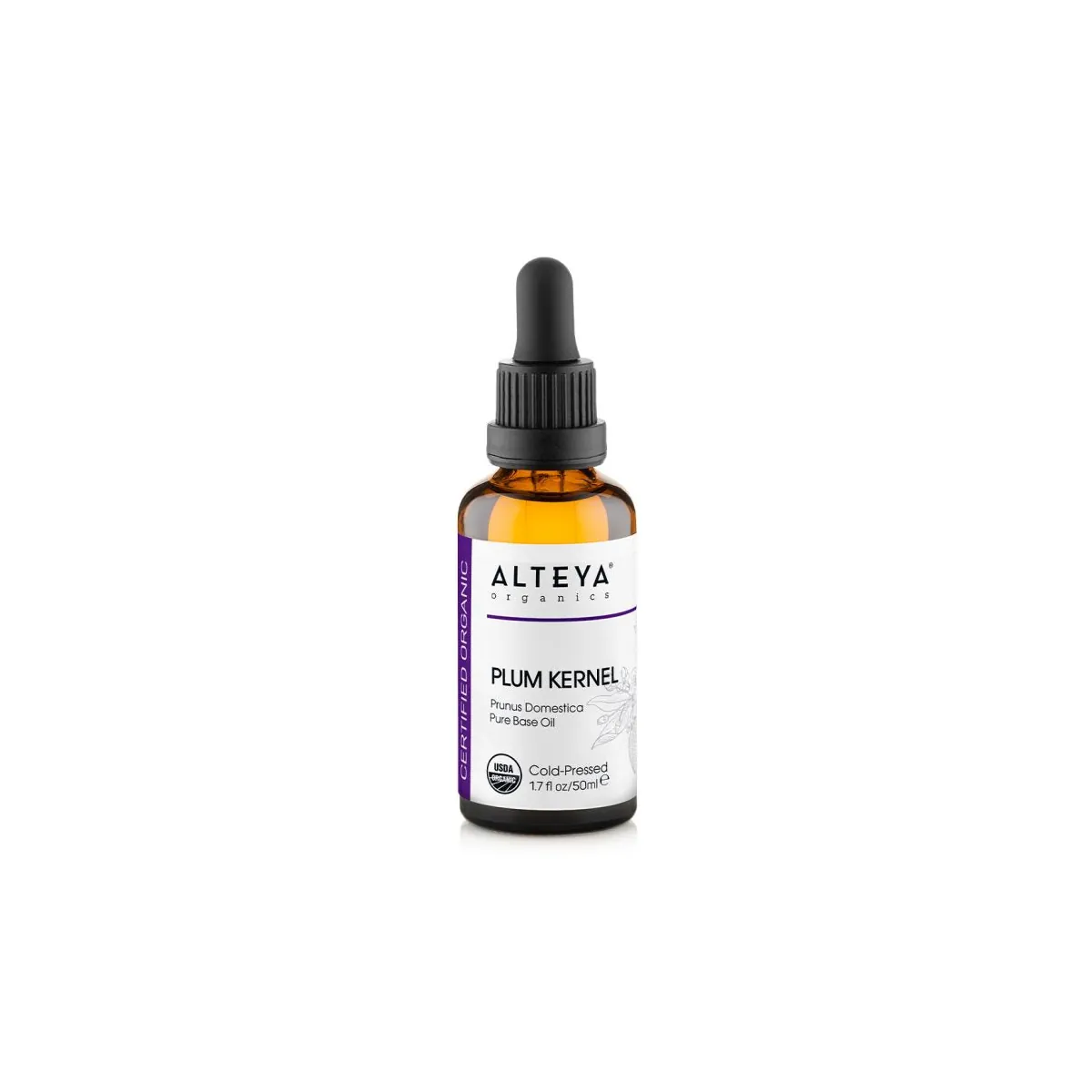 Plum Kernel (Prunus Domestica) 100% Organic Carrier Oil - Cold Pressed
