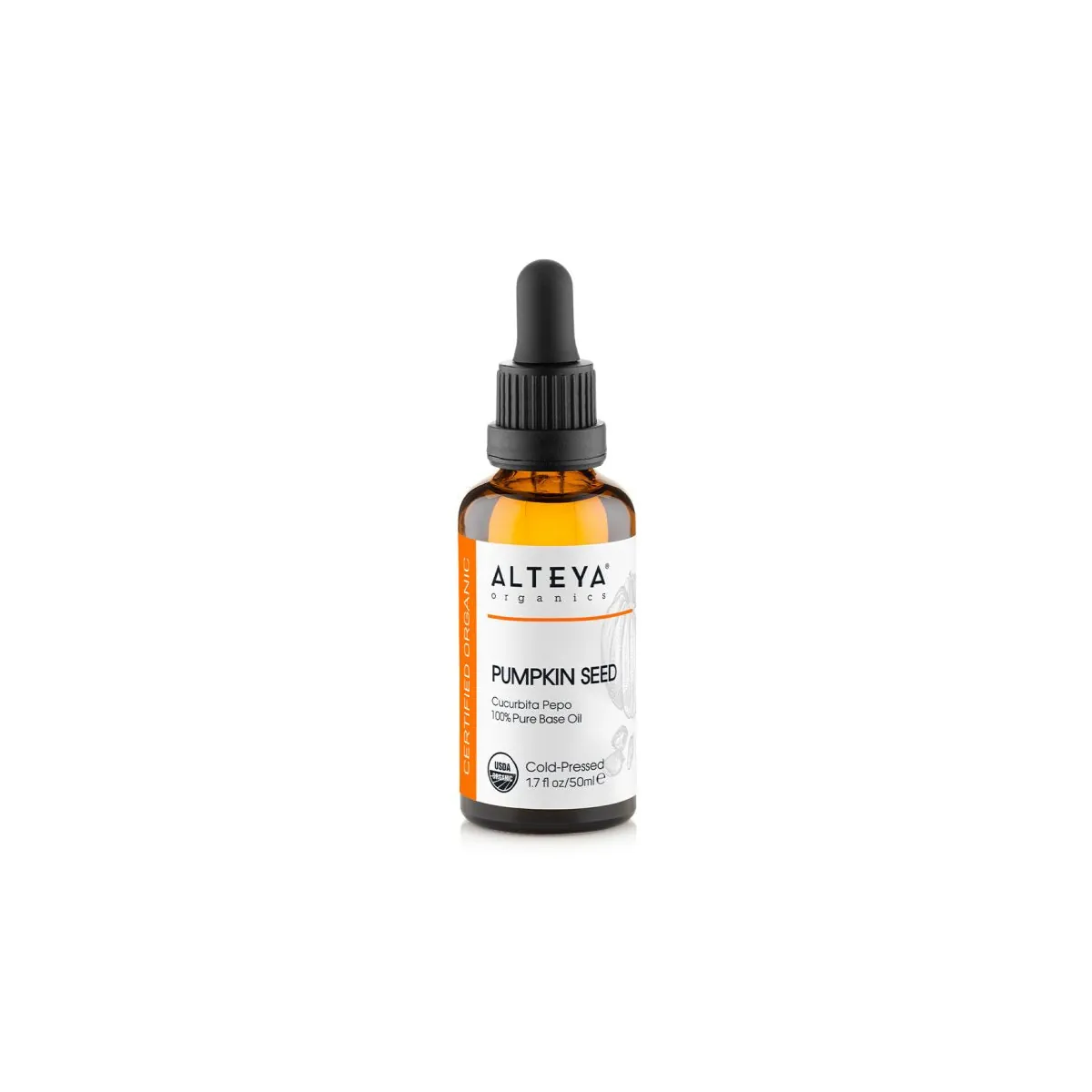 Pumpkin Seed (Cucurbita Pepo) 100% Organic Carrier Oil - Cold Pressed