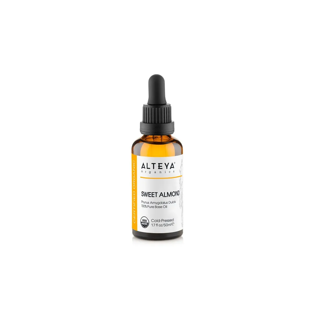 Sweet Almond (Prunus Amygdalus Dulcis) 100% Organic Carrier Oil - Cold Pressed