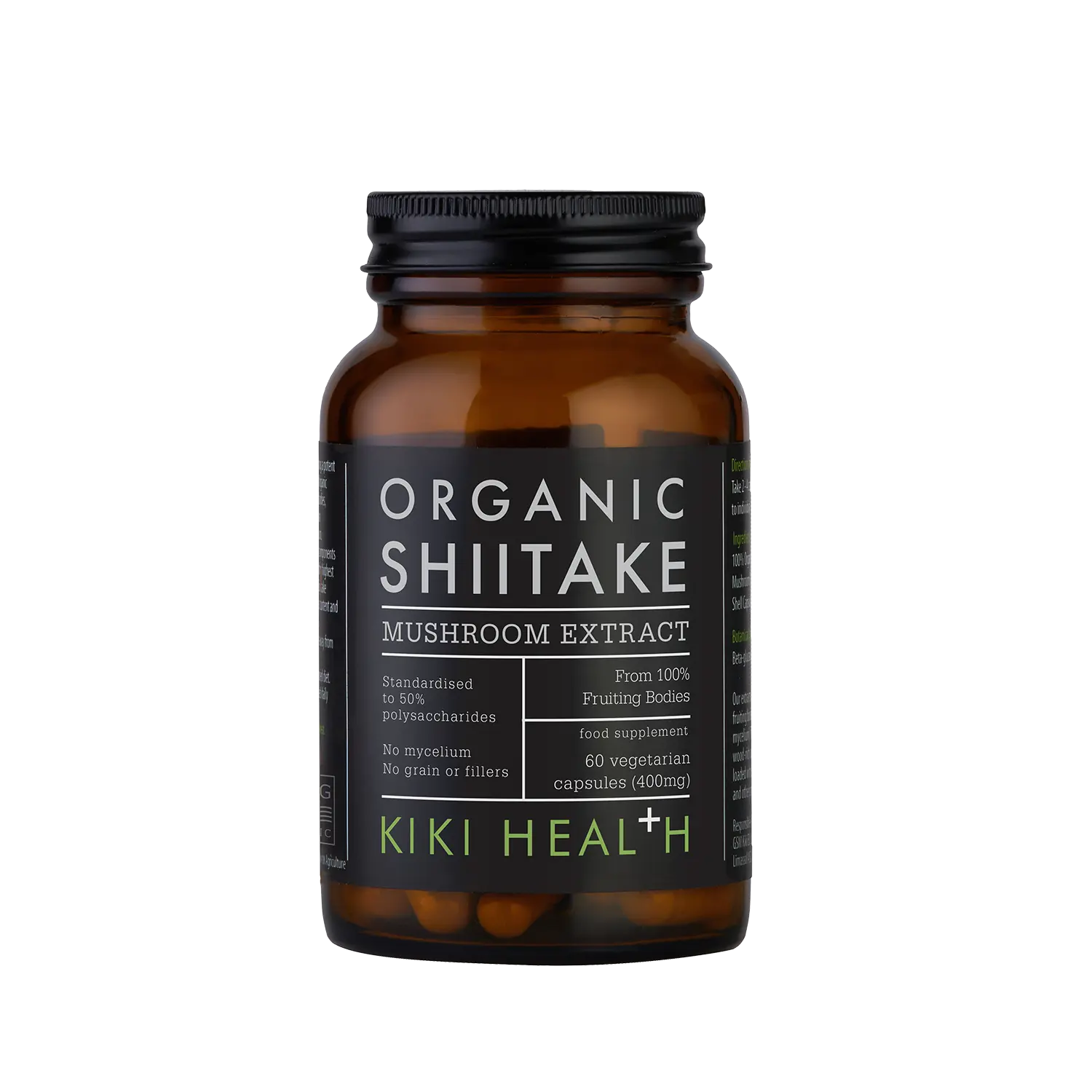 Shiitake Extract, Organic - 60 Vegicaps